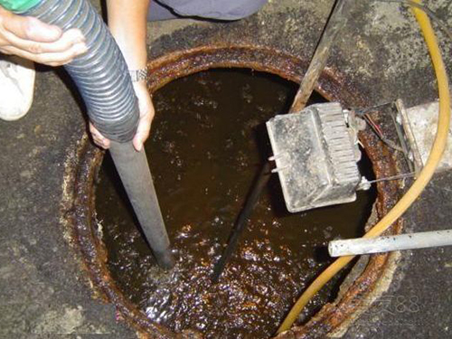 老边隔油池清理